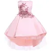 2019 hochwertige Sommerkleid Mädchen Kleidung Party und Hochzeit Kostüm Kinder Kleider für Mädchen Prinzessin Kleid elegant 6 10 12 Jahre Y4400917