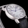 자동 시계, 가죽 시계 기계 시계 스테인레스 시계 강철 손목 시계 가죽 스트랩 057