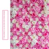 40x60CM Dostosowane kolory jedwabny kwiat Rose Flower Dekoracja ślubna