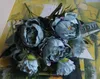 Europeisk vacker bröllopsfest mini peony silke konstgjord blomma brud bukett för hem bröllop dekoration gb530