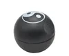 Plastic Spherical Smoke Grinder Two-layer Smoke Grinder Table Ball Molding