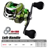 Новый 18 + 1BB Beraring Bait Casting Reel Rgar Ratio-7,2: 1 Мультипликаторы Катушки Рыбалка Wheels капли воды колеса