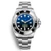 Luxury 2 Color Quality Version 44mm Sea-Dweller 116660 D-Blue Black Asia 2813 Movement Automatic Mens Watch Watches Original 3480