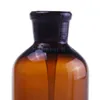 Suministros de laboratorio, botella de reactivo de vidrio de 30/60/125ML, cuentagotas marrón, instrumento consumible de laboratorio químico