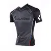 Cube Pro Team Męski Kolarstwo Krótkie Rękawy Koszulki Jersey Road Racing Koszule Jazda na rowerze Topy Oddychające Sporty Outdoor Sports Maillot S210052801