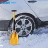 26-32 inch aluminium lichtgewicht utility schop verstelbare en inklapbare winter sneeuwschoppen voor auto kampeertuin