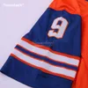 Mannen The Waterboy Football Jersey # 9 Bobby Boucher 50th Anniversary Movie Jerseys Stitched Size S-XXXL gratis verzending