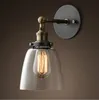 Loft LED applique murale en verre Vintage industriel Edison applique murale pour Coffeee Bar entrepôt couloir lumière E27 Base