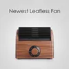 Newest Leafless Fan Air Conditioner Cool Wind Desk Electric Portable Silent Bladeless Fan for Home Car Bedroom Office HHA324