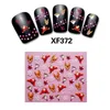 Kerst Serie Nail Art Decorations Water Transfer Stickers Volledige Wraps Sliders voor Manicure Nail Folie Fake Nagels Poolse tips