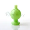 Tappo a bolla in vetro colorato Fumo 25mm / 28mmOD direzionale universale CarbCap Accessori per fumatori per bordo smussato Quarzo Banger Dab Rig