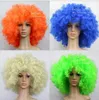 Shuowen krullend pruik vol synthetische afro haar pruik simulatie menselijke cosplay pruiken voor feest en prestaties Perruques DHL gratis verzending