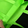 Varejo atacado sacolas sacos reutilizáveis ​​sacos de produtos de cor sólida Material de pano personalizado saco de compras logotipo personalizável sacola de compras