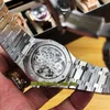 Version Royal Series 26513BA OO 1220BA 01 Skeleton Dial Tourbillon Mechanical Hand Winding 28800 VPH MENS WATCH SAPPHIRE SPOR1954