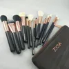 Varumärkesborstar Ställ 15 st / set Professionell Makeup Brush Set Ögonskugga Eyeliner Blandning Penna Kosmetik Verktyg med Väska