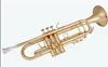 Bach LT197GS-77 Trompette Bb Instruments de musique Laque or Professional trompette meilleure qualité en laiton Avec étui