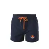 Designer luxe strandbroek nieuwe mode herenshorts casual effen kleur plaatshorts heren zomerstijl strandzwemmen s327f