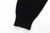 Mode- Zwart Swallow Letter Print Pullover Vrouwen Merk dezelfde stijl Breien Dames Sweaters Runway Stijl Sweaters 110111