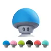 100x gros dessin animé champignon haut-parleur sans fil Bluetooth étanche ventouse mini haut-parleur Bluetooth audio extérieur support portable par DHL