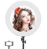 Caméra Photo Studio Téléphone Vidéo 55W 240PCS LED Anneau Lumière 5500K Photographie Dimmable Maquillage Anneau Lampe Avec 180CM Trépied