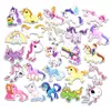 50PCs Unicorn Stickers Lot Slumpmässigt DIY-dekalklistermärken för bil bärbar dator Bagage anteckningsbok Kylskåp Skateboard Cykelmotorcykel PS4