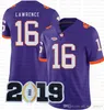 Joe Burrow LSU Tigers Jersey Clemson 16 Trevor Lawrence 9 Travis Etienne Jr. NCAA Football américain Maillots Broderie Tom Brady pas cher SGV