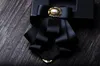 Свадебный галстук-бабочка для жениха с металлическими уголками, многослойный галстук-бабочка с цветочным воротником, мужские деловые костюмы2307