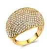 lussuosi anelli in argento o oro a due colori con centinaia di anelli con zirconi cubici per il regalo di una ragazza con 3592895