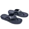 Desenhador Verão Flip Flops Homens Chinelos Crocodilo PU Design Sandálias de Praia Casuais Casual Deslizamento De Verão Melhor Qualidade Tamanho US7-11