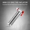 CO2 -fietspomp voor fietsfiets inflator ball accessoires bycicle banden mini draagbare luchtpomp mtb cycling bici fietspomp moto