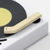2023 Популярный граммофон ретро -дизайнерский динамик Bluetooth Record Игрок будильник часовой таймер Сон Вервористый подвесный стол Caixa de Som Portatil bt