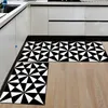 Motivo geometrico Tappetino da cucina lungo Tappeto da bagno Tappetino da pavimento Zerbino d'ingresso per la casa Tapete Tappetino da soggiorno assorbente per camera da letto Tappeto da cucina moderno