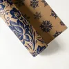 Geschenkverpackung Weihnachten Verpackung Papier gedrucktes Handwerk Kraft Roll Rentier Brown Back Jahr Geschenke Packdekorationen1