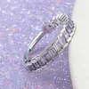 La nouvelle bague en diamant glacier beauty CZ pour Pandora 925 en argent sterling classique mode dames bague bijoux élégants avec la boîte d'origine