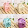 Cheap Wedding Favor Holders Candy Chocolate Gift Boxes Bridal Birthday Hollow Paper Box Rectangle Country Beach Wedding Gifts Souvenirs