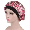 Lange haarverzorging Vrouwen mode satijnen motorkap cap nacht slaaphoed zijden cap head wrap4575512