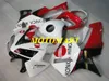 Kit de Carenagem da motocicleta para HONDA CBR600RR F5 05 06 CBR600 RR CBR 600RR 2005 2006 ABS vermelho branco preto Carimbos set + HB19