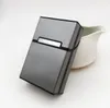 Automatically Open Magnetic Buckle 20 Cigarettes Case box metal cigarette Storage Tobacco Container Holder 8 Colors Gift