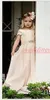 가든 쉬폰 새시 레이스 꽃의 소녀 드레스 A 라인 여자의 생일 정장 가운 첫 성찬식의 드레스 키즈 투투 결혼식을위한 미인 대회