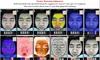 3D 매직 미러 분석기 스킨 케어 얼굴 피부 스캐너 (12) 감지 표시 등 7 종류의 언어 데스크톱 피부 분석 기계