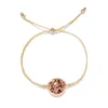 Fashion Druzy charm Bracelets For women Healing crystal Stone String Rope chains Warp Bangle Female DIY Jewelry Gift