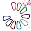 5# Multicolor Aluminium Spring Carabiner Snap Clip Hook Hanger Keychain vandring camping vattenflaska ryggsäck väska delar