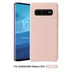 Funda de silicona Original para Samsung Galaxy S20 Ultra S10 Plus S9 S8 funda táctil suave sedosa oficial para Samsung Galaxy Note 10 Plus 9 8