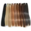 dhgate Människohårsbuntar Nagelband Justerat Virgin Hair Grossister Brasiliansk indian Malaysisk Peruansk Rakt Remy Hår 20 färger tillgängliga