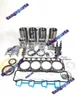 4D84E Engine Rebuild Kit med ventiler för Kumatsu Motordelar Dozer Gaffeltruckar Grävmaskinlastare etc Motor delar kit