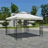 3x3M 300D Canvas Camping Hiking Sun Shelter Outdoor Tent Canopy Top Roof Cover Patio Sun Shade Cloth Shade Shelter Replace Part