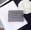 women lock short designer wallets lady fashion zero purses female card clutchs black/pink/grey no1146