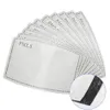 100 Stück PM2.5-Filterpapier, Anti-Haze-Mundmaske, Anti-Staub-Maske, Aktivkohlefilterpapier, Gesundheitswesen