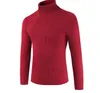 Moda koloru Turtleneck Swetry Designer Jesień Wiosenne bluzy