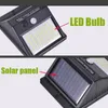 Freewing LED Lampy słoneczne Solar Energy Night Light Motion Sensor Używane Sun Power do Home Outdoor Street Yard Garden